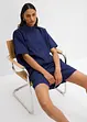Oversized bluse av ren bomull, bonprix