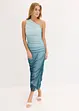 One shoulder-kjole med meshinnfelling, bonprix