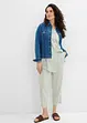 Lang bluse i myk viskose, bonprix