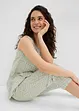 Lang bluse i myk viskose, bonprix