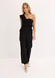 One shoulder jumpsuit av lett viskose, bonprix