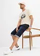 Cargo-bermudashorts i denim med stretch, Loose Fit, bonprix