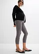 Mammaleggings i capri-lengde (2-pack), bonprix