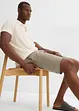 Pull on-bermudashorts i 100% bomull, Regular Fit, bonprix