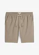 Pull on-bermudashorts i 100% bomull, Regular Fit, bonprix