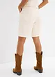 Bermudashorts i denim Mid Waist, bonprix
