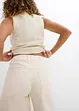 Bermudashorts i denim Mid Waist, bonprix