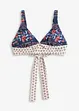 Bikinioverdel med bred kant nederst, bonprix