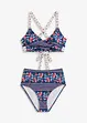 Bustier-bikini i omslagslook (2-delt sett), bonprix