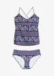 Tankini med kryssende stropper (2-delt sett), bonprix