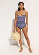 Tankini med kryssende stropper (2-delt sett), bonprix