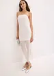 Off shoulder-kjole med blonder, bonprix