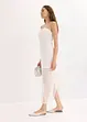 Off shoulder-kjole med blonder, bonprix