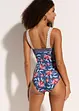 Bandeau-badedrakt med brede stropper, bonprix