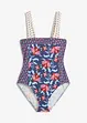 Bandeau-badedrakt med brede stropper, bonprix