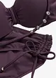 Balconette-bikini med avtagbare halterneck-stropper (2-delt sett), bonprix