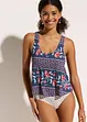 Badedrakt i tankini-stil, bonprix