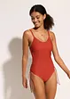 Light shape-badedrakt med snøring, bonprix