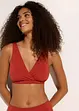 Bustier-bikinioverdel med V-utringning, bonprix