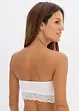 Bandeau-BH med økologisk bomull (2-pack), bonprix