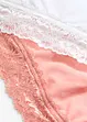 Bandeau-BH med økologisk bomull (2-pack), bonprix