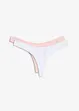 V-stringtruse med behagelig bomull (2-pack), bonprix