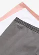 Lang dameboxer (3-pack) med økologisk bomull, bonprix