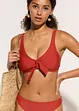 Bustier-bikini med knytebånd (2-delt sett), bonprix