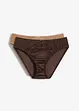 Truse med glanseffekt (2-pack), bonprix