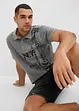 Piké-poloskjorte i ren bomull, Slim Fit, kortermet, bonprix