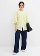 Oversized bluse i musselin, bonprix
