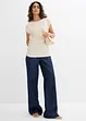 Asymmetrisk topp i lett krepp, bonprix