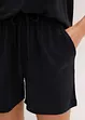 Oversized kort pyjamas av myk modal, bonprix
