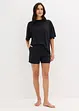 Oversized kort pyjamas av myk modal, bonprix