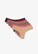 Brasiliansk truse med bomull (5-pack), bonprix