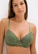 Padded-BH med delikat blonde, bonprix