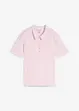 Ribbet poloskjorte, bonprix