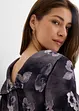 Bluse av strukturert krepp, bonprix