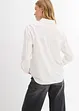 Skjortebluse av myk viskose, bonprix