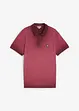 Piké-poloskjorte i vasket look, bonprix