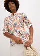 Bluse med blomsterprint, bonprix