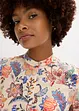 Bluse med blomsterprint, bonprix