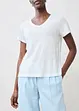 Lin-topp, ledig passform, bonprix