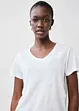 Lin-topp, ledig passform, bonprix