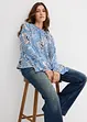 Trikotbluse i myk modalmiks, bonprix
