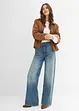 Loose Straight-jeans High Waist, Low Stretch, bonprix