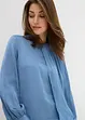 Bluse i lett sateng, bonprix