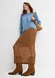 Bluse i lett sateng, bonprix