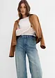 Loose Straight-jeans High Waist, Low Stretch, bonprix