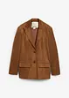 Blazer i imitert semsket skinn, bonprix